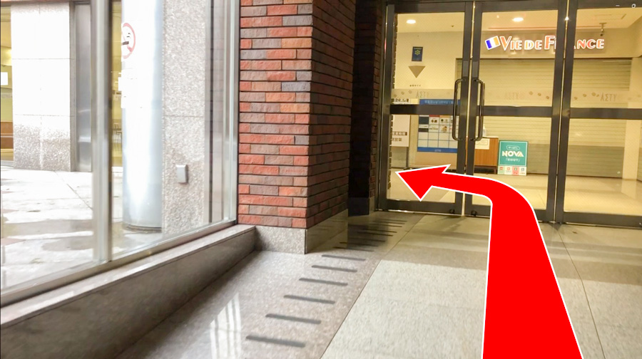 ゆうメンタルクリニック札幌院の道順B10