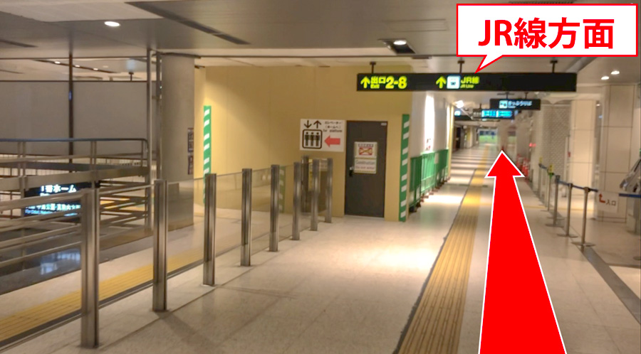 ゆうメンタルクリニック札幌院の道順D04