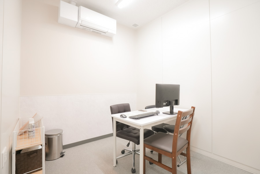 ゆうメンタルクリニック札幌院診察室